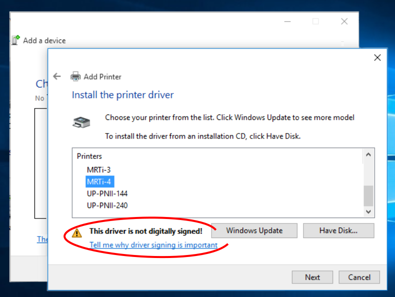 how to download printer driver windows 10