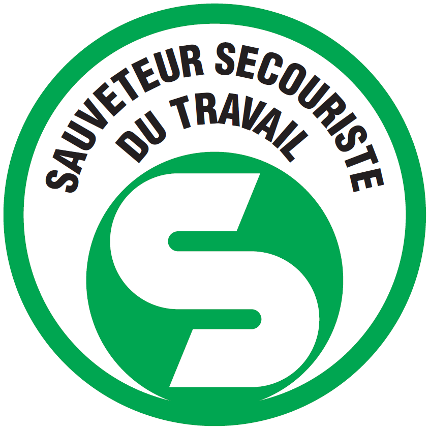 Badge Sauveteur Secouriste du Travail