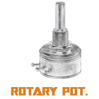 Rotary potentiometers